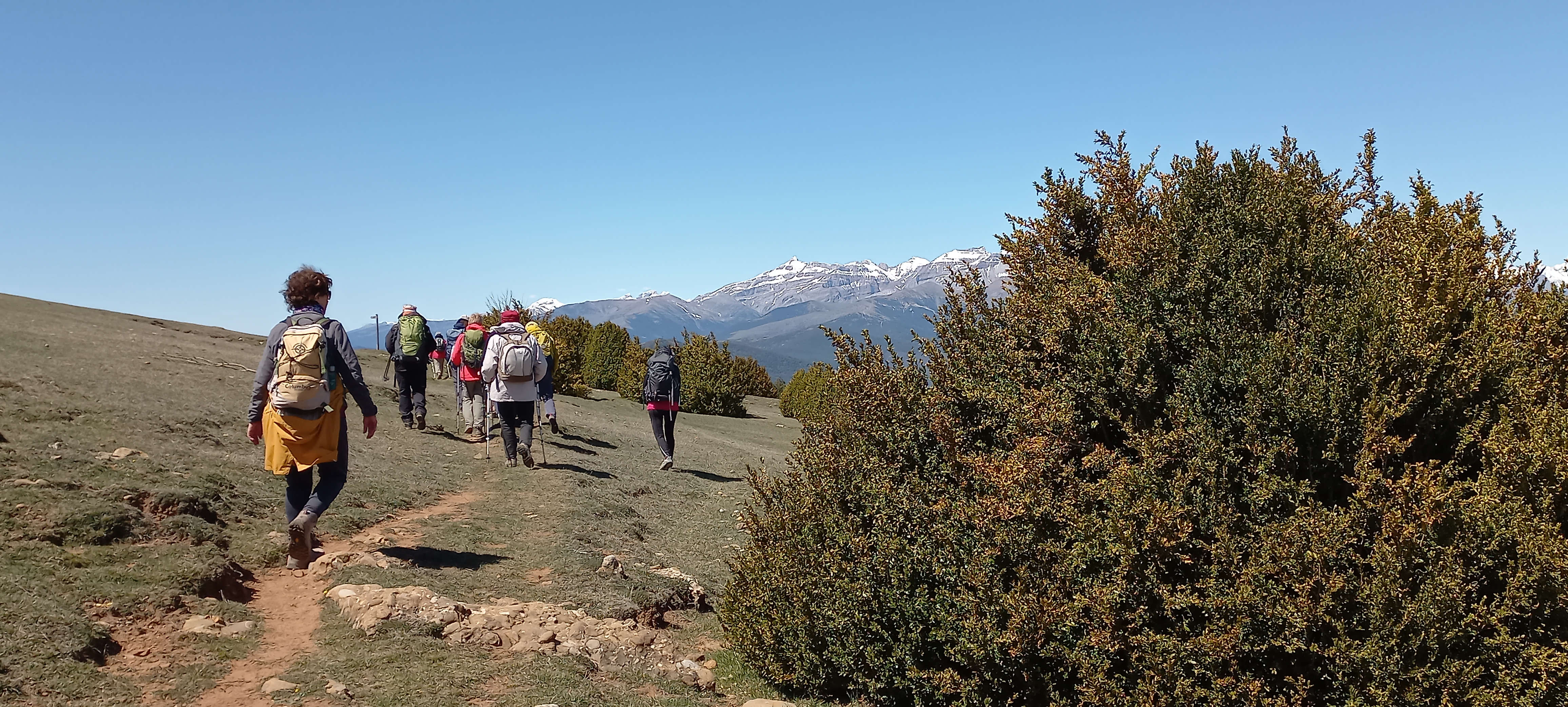 Sortie Ibilki du 15 et 16 Avril 2023 à la vallée de Canfranc dans le haut Aragon