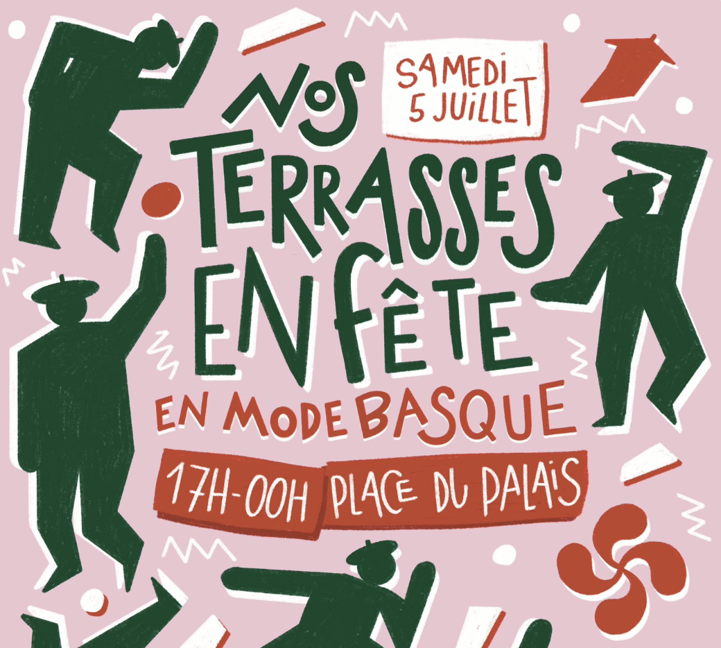 Nos terrasses en fête : en mode basque !