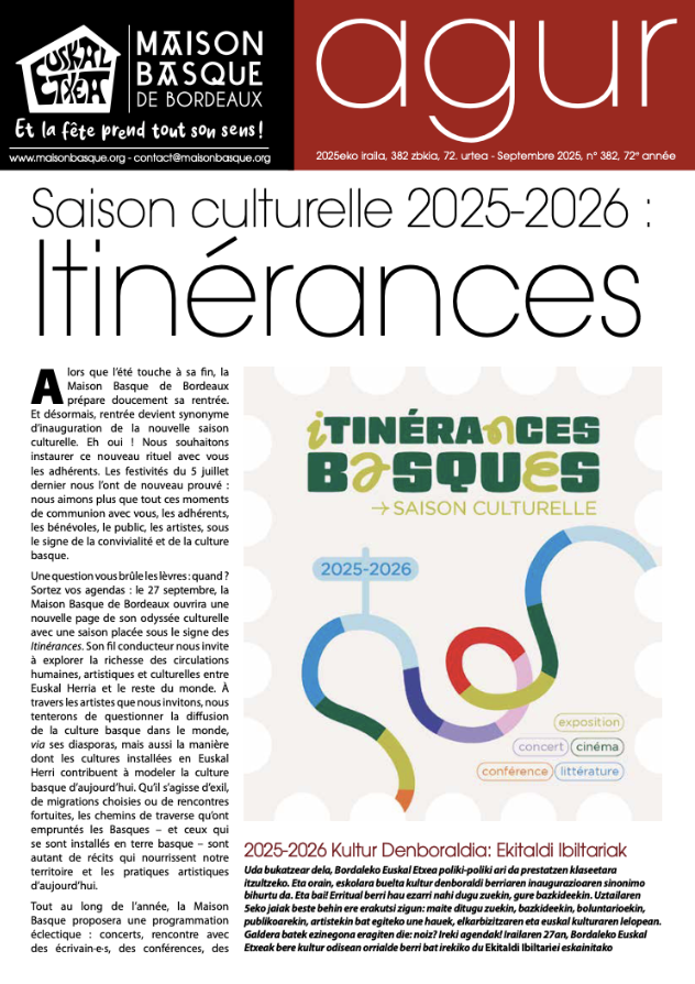 AGUR Septembre 2025