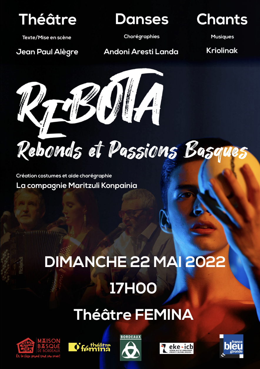 Spectacle Rebota au théâtre Femina  