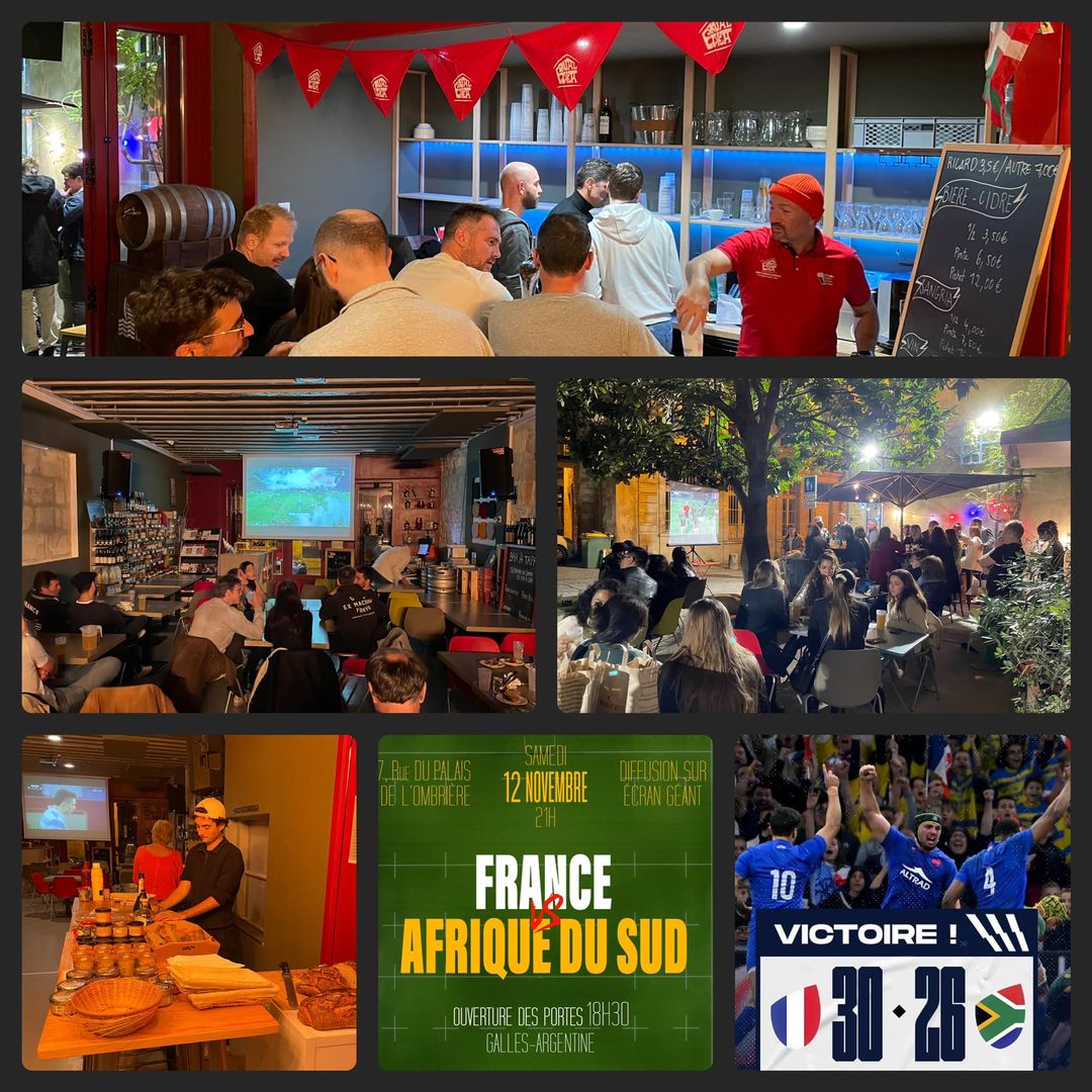 Retour sur le match  France - Afrique du Sud 