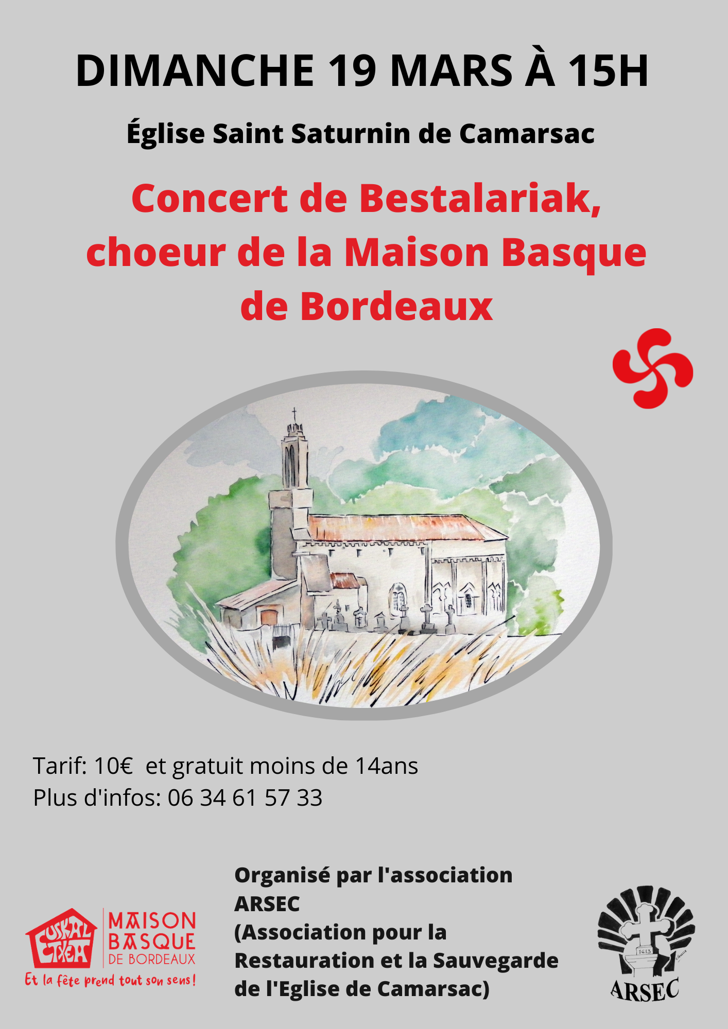 Concert Bestalariak à Camarsac 