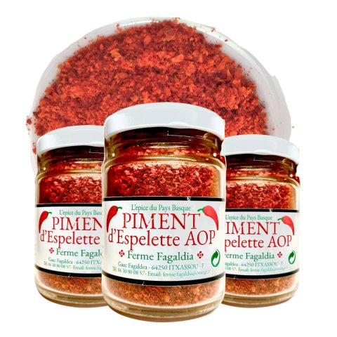 Piment d'Espelette AOP en poudre